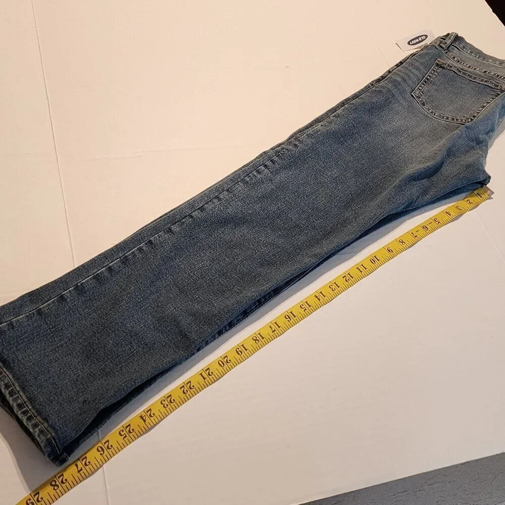 Old Navy boy sz 14 Karate Slim Jeans adjustable waist distressed New